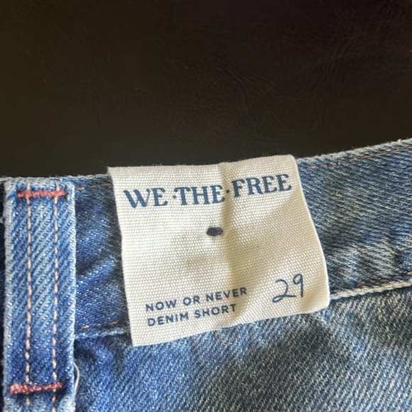 Free People jean shorts - Picture 4 of 5